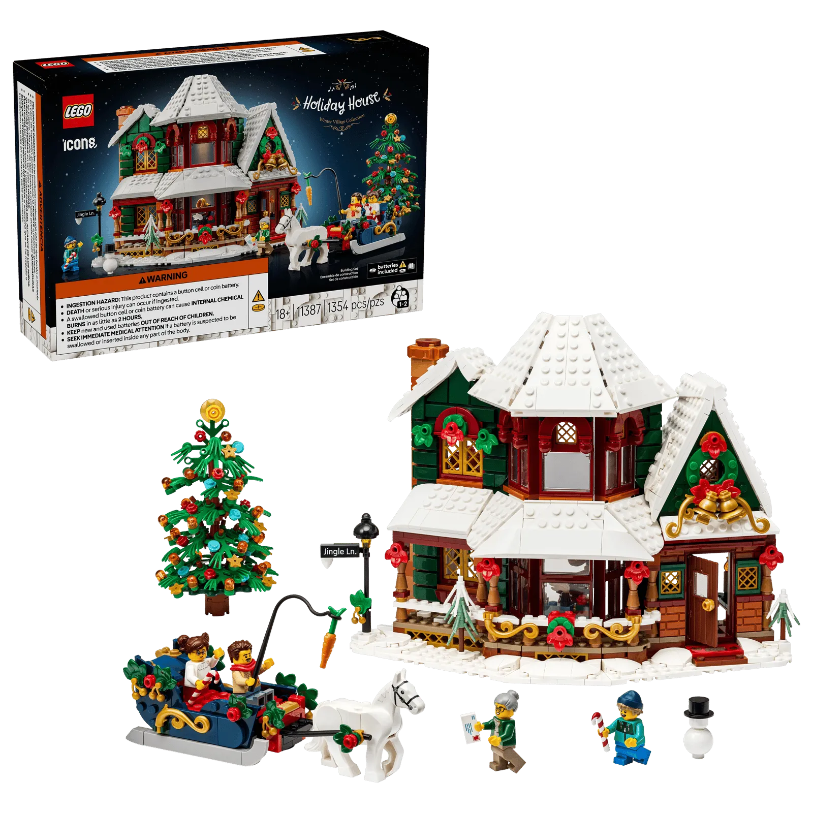 LEGO® Icons Holiday House 11387: Precio y Fecha de Lanzamiento